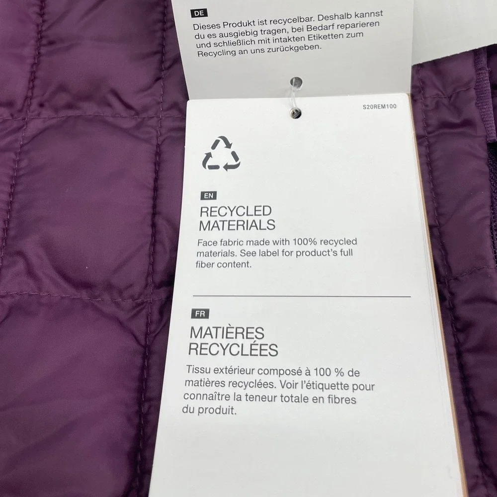 The North Face Jacket Thermoball 50/50 XXL Purple NWT